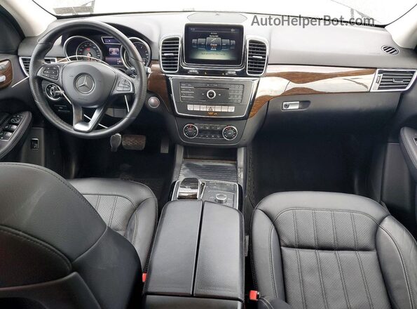 4JGDA5HB8GA656657 2016 MERCEDES-BENZ GLE Черный Вид панели приборов