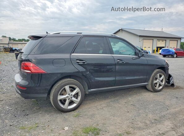 4JGDA5HB8GA656657 2016 MERCEDES-BENZ GLE Черный Задняя правая четверть