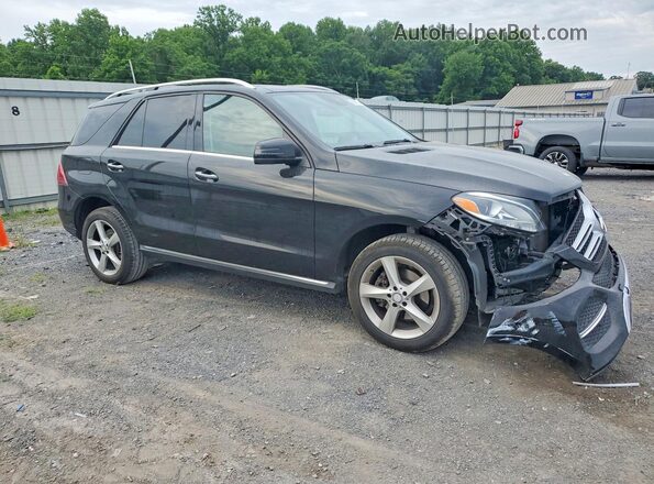 4JGDA5HB8GA656657 2016 MERCEDES-BENZ GLE Черный Передняя правая четверть