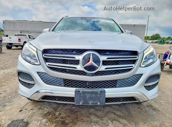 4JGDA5HB8HA815016 2017 MERCEDES-BENZ GLE Silver Front view