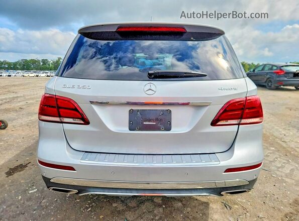 4JGDA5HB8HA815016 2017 MERCEDES-BENZ GLE Silver Rear view