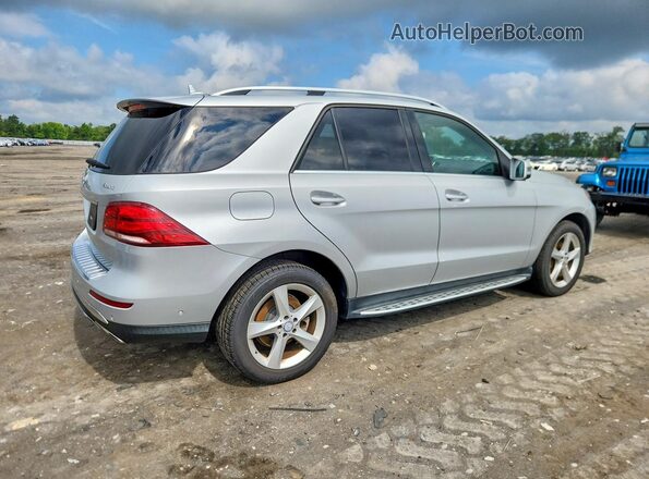4JGDA5HB8HA815016 2017 MERCEDES-BENZ GLE Silver Rear right