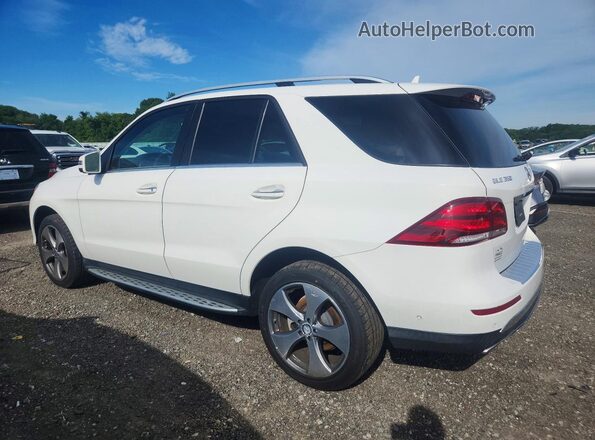 4JGDA5HB8HA900891 2017 MERCEDES-BENZ GLE White Rear left