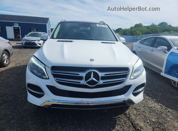 4JGDA5HB8HA900891 2017 MERCEDES-BENZ GLE White Front view