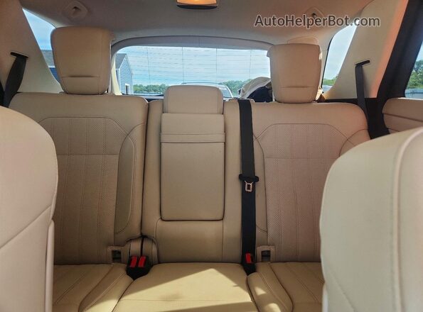 4JGDA5HB8HA900891 2017 MERCEDES-BENZ GLE White Rear seats view