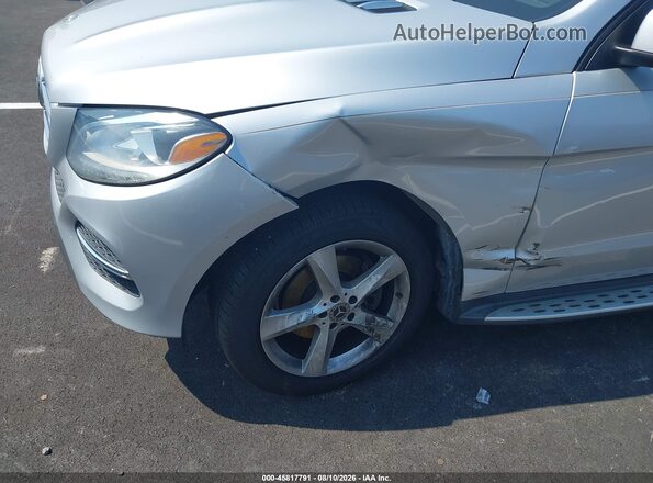 4JGDA5HB8JB057016 2018 MERCEDES-BENZ GLE 350 Silver Vista frontal