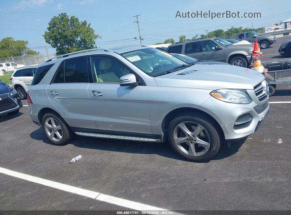 4JGDA5HB8JB057016 2018 MERCEDES-BENZ GLE 350 Silver Vista interior trasera