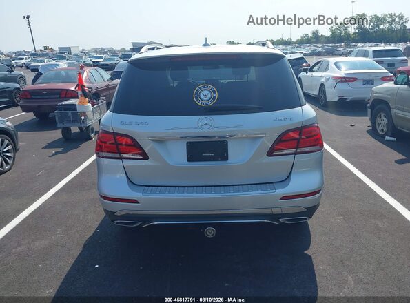 4JGDA5HB8JB057016 2018 MERCEDES-BENZ GLE 350 Silver 