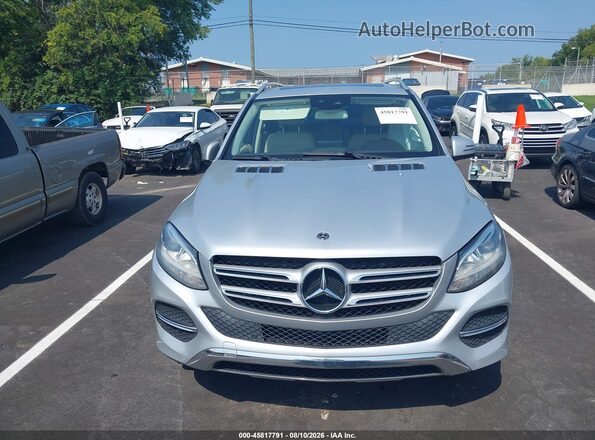 4JGDA5HB8JB057016 2018 MERCEDES-BENZ GLE 350 Silver Vista del cuadro de instrumentos