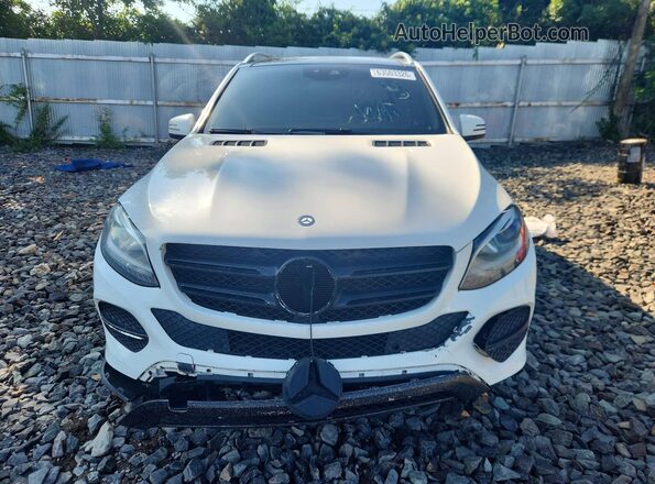 4JGDA5HB9GA619763 2016 MERCEDES-BENZ GLE White Դիմացի տեսք