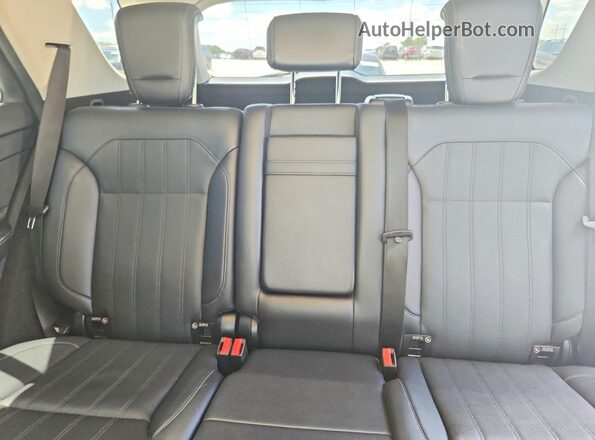 4JGDA5HB9GA633257 2016 MERCEDES-BENZ GLE White Вид задніх сидінь