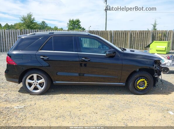 4JGDA5HB9GA742303 2016 MERCEDES-BENZ GLE 350 Черный Вид задней части салона