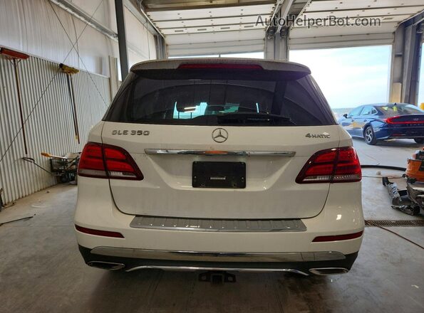 4JGDA5HB9GA786852 2016 MERCEDES-BENZ GLE White Հետևի տեսք