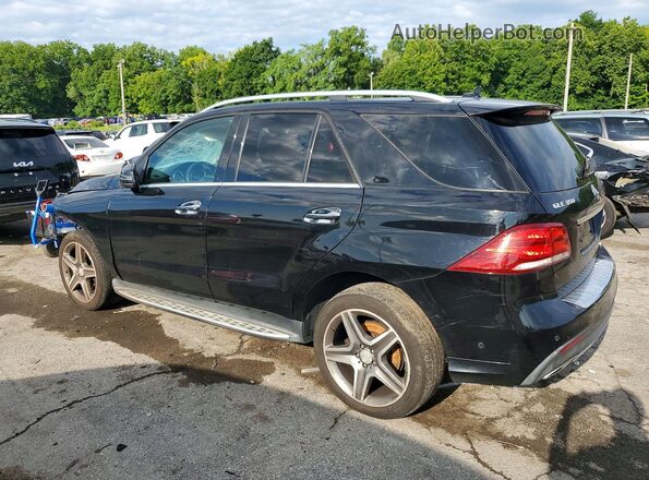 4JGDA5HB9HA814487 2017 MERCEDES-BENZ GLE Black უკანა მარცხენა
