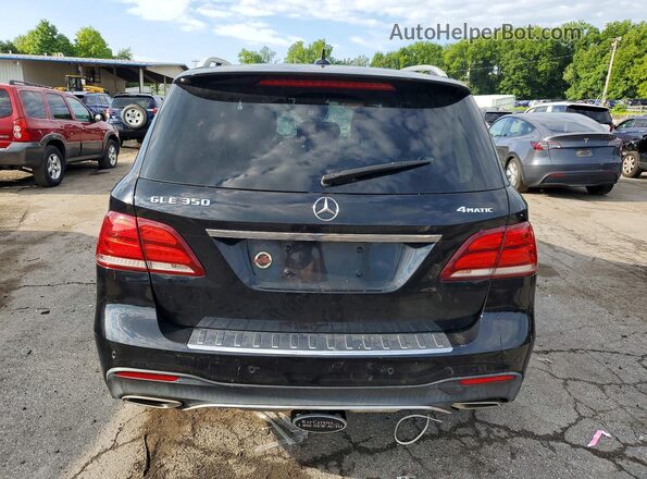 4JGDA5HB9HA814487 2017 MERCEDES-BENZ GLE Black უკანა ხედი