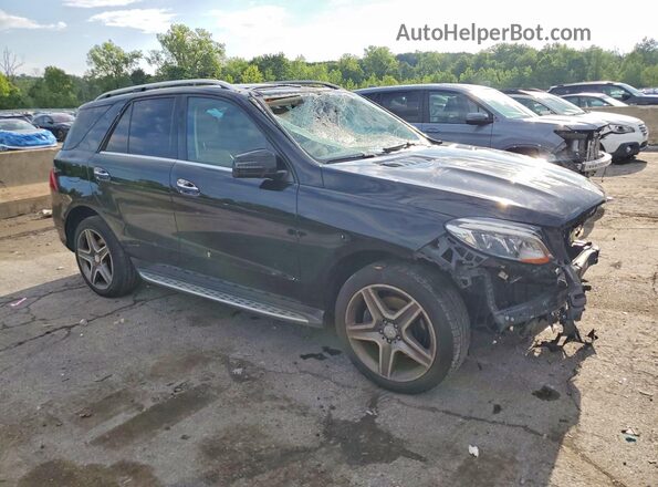 4JGDA5HB9HA814487 2017 MERCEDES-BENZ GLE Black წინა მარჯვენა
