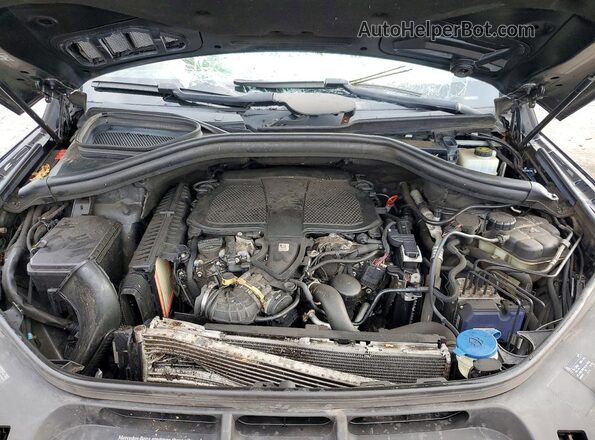 4JGDA5HB9HA814487 2017 MERCEDES-BENZ GLE Black ძრავის განყოფილების ხედი
