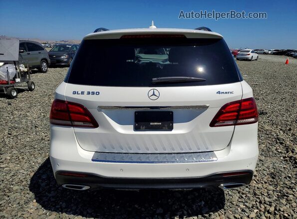 4JGDA5HB9HA937738 2017 MERCEDES-BENZ GLE White Vista trasera