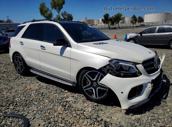 4JGDA5HB9HA937738 2017 MERCEDES-BENZ GLE White Delantero derecho