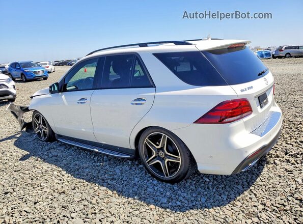 4JGDA5HB9HA937738 2017 MERCEDES-BENZ GLE White Trasero izquierdo