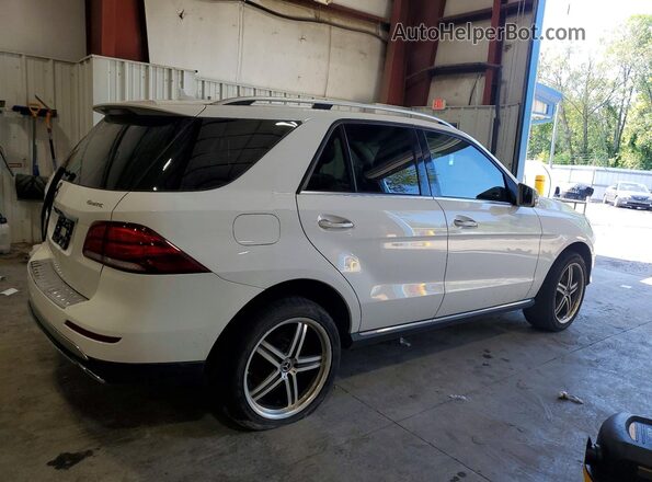 4JGDA5HB9HA945533 2017 MERCEDES-BENZ GLE Белый Задняя правая четверть