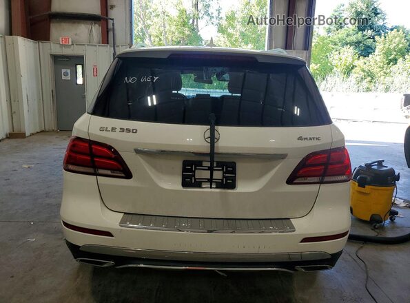 4JGDA5HB9HA945533 2017 MERCEDES-BENZ GLE Белый Вид сзади