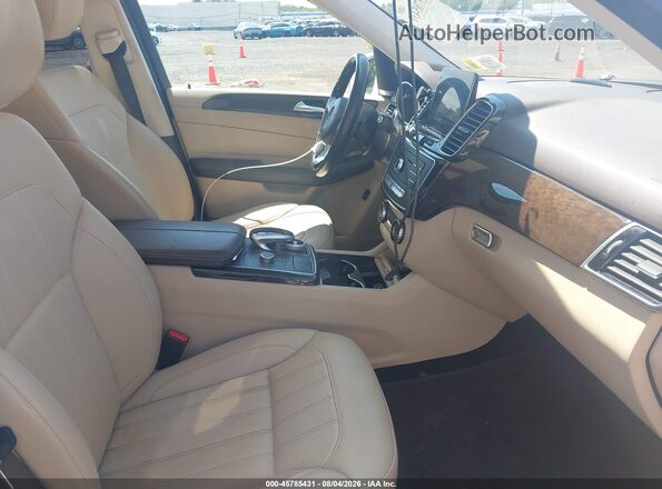 4JGDA5HB9JB024994 2018 MERCEDES-BENZ GLE 350 Белый Вид салона спереди