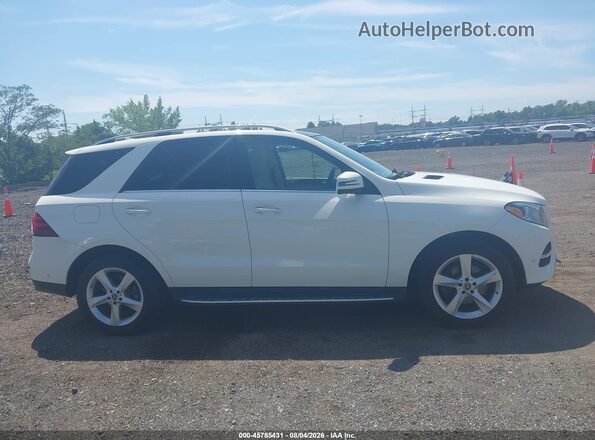 4JGDA5HB9JB024994 2018 MERCEDES-BENZ GLE 350 Белый Вид задней части салона