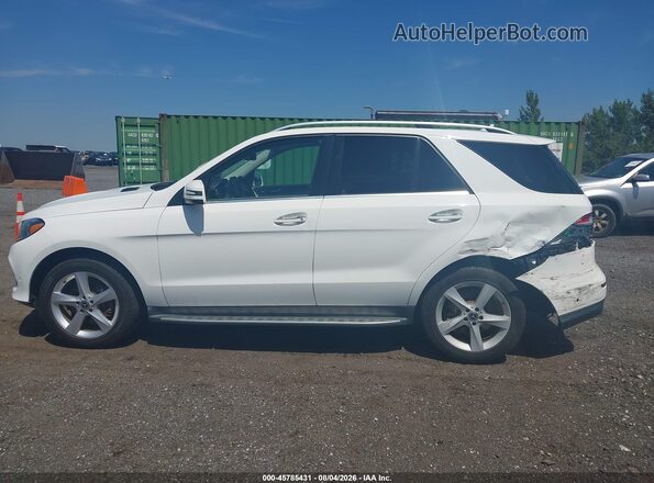 4JGDA5HB9JB024994 2018 MERCEDES-BENZ GLE 350 Белый Панорамный вид салона 360°
