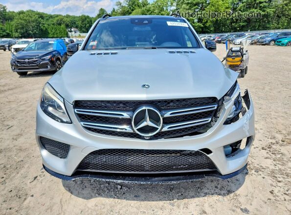 4JGDA5HB9JB161076 2018 MERCEDES-BENZ GLE Серебряный Вид спереди