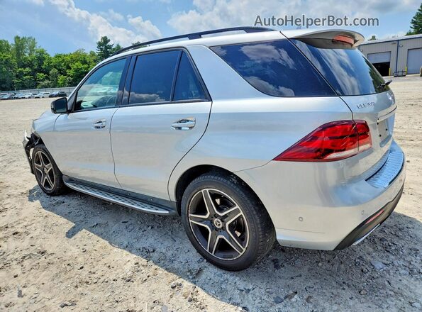 4JGDA5HB9JB161076 2018 MERCEDES-BENZ GLE Серебряный Задняя левая четверть