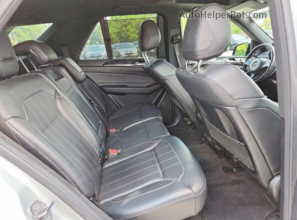 4JGDA5HB9JB161076 2018 MERCEDES-BENZ GLE Серебряный Вид задней части салона