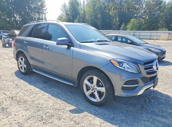 4JGDA5HBXHA932144 2017 MERCEDES-BENZ GLE Gray Przód prawy