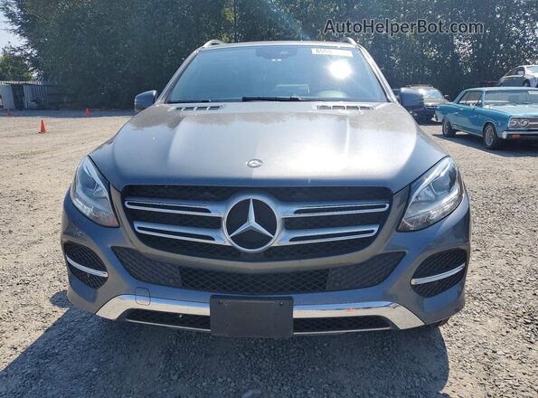 4JGDA5HBXHA932144 2017 MERCEDES-BENZ GLE Gray Widok z przodu