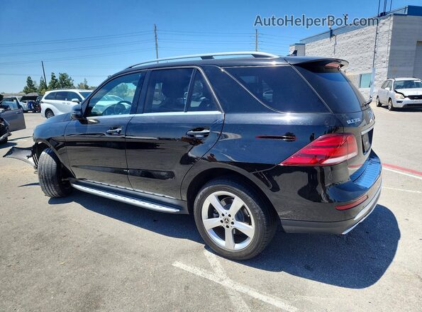 4JGDA5HBXHA971297 2017 MERCEDES-BENZ GLE Black Tył lewy