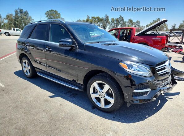 4JGDA5HBXHA971297 2017 MERCEDES-BENZ GLE Black Przód prawy