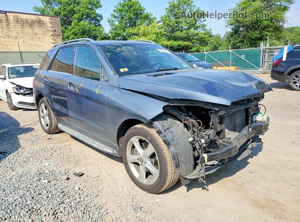 4JGDA5HBXJB007430 2018 MERCEDES-BENZ GLE Gray Przód prawy