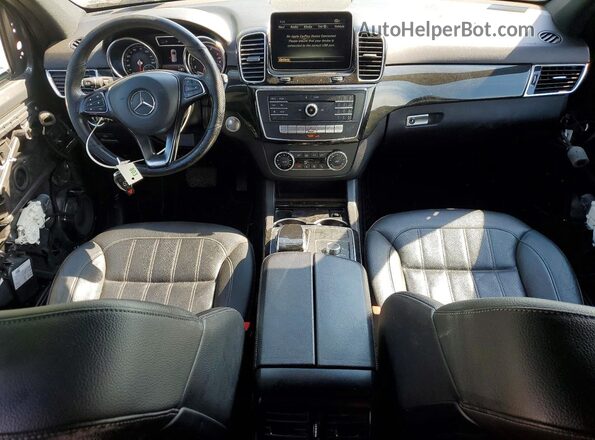 4JGDA5HBXJB007430 2018 MERCEDES-BENZ GLE Gray Widok deski rozdzielczej