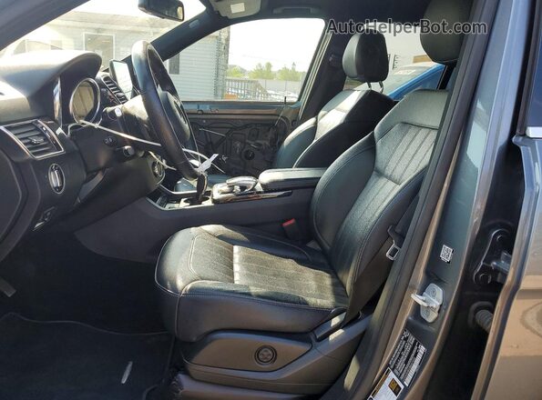 4JGDA5HBXJB007430 2018 MERCEDES-BENZ GLE Gray Widok wnętrza z przodu