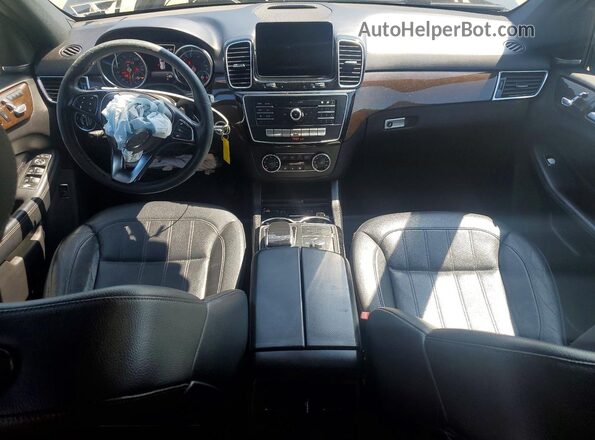 4JGDA5HBXJB122898 2018 MERCEDES-BENZ GLE Black წინა პანელის ხედი