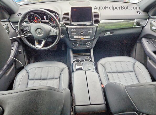 4JGDA5HBXJB199173 2018 MERCEDES-BENZ GLE White Առջևի վահանակի տեսք