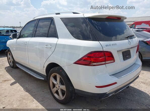 4JGDA5JB0GA691350 2016 MERCEDES-BENZ GLE 350 White Հետևի ձախ