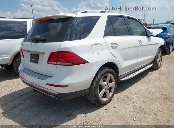 4JGDA5JB0GA691350 2016 MERCEDES-BENZ GLE 350 White Հետևի աջ