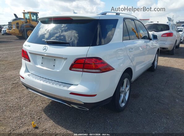 4JGDA5JB0GA707286 2016 MERCEDES-BENZ GLE 350 White Հետևի աջ