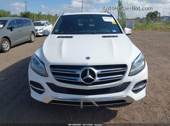 4JGDA5JB0GA707286 2016 MERCEDES-BENZ GLE 350 White Առջևի վահանակի տեսք