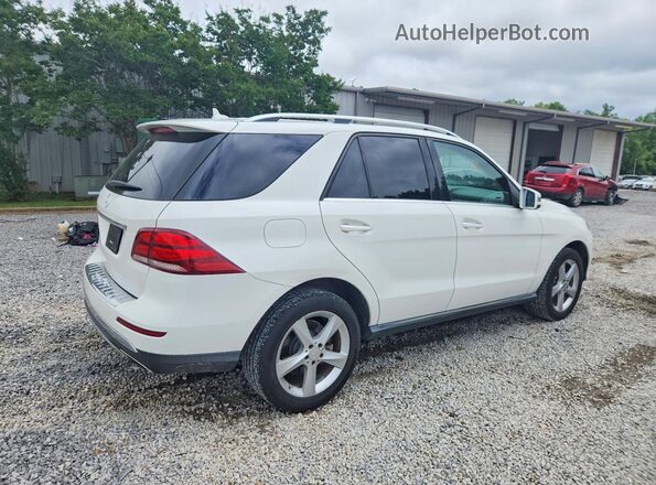 4JGDA5JB0GA713668 2016 MERCEDES-BENZ GLE White Задня права чверть