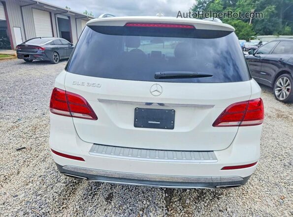 4JGDA5JB0GA713668 2016 MERCEDES-BENZ GLE White Вид ззаду