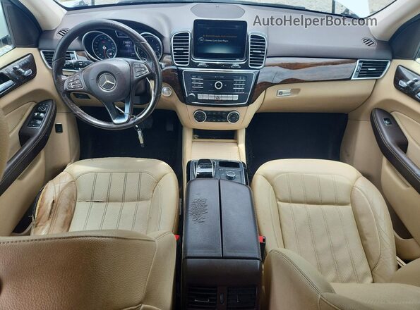 4JGDA5JB0GA713668 2016 MERCEDES-BENZ GLE White Вид панелі приладів