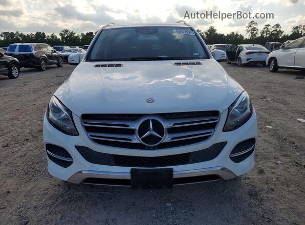 4JGDA5JB0GA785504 2016 MERCEDES-BENZ GLE White Դիմացի տեսք