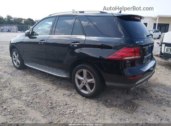 4JGDA5JB0GA786121 2016 MERCEDES-BENZ GLE 350 Black Հետևի ձախ